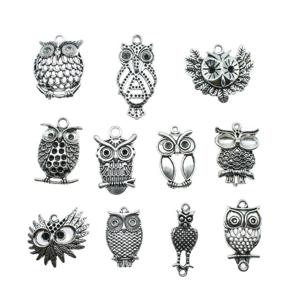 Breloques Hiboux Steampunk DIY