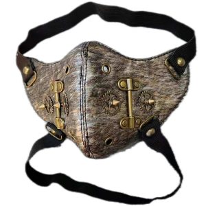 masque cache bouche steampunk