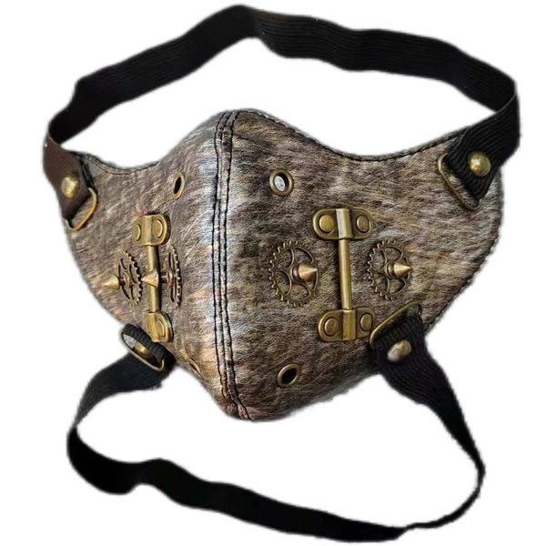 masque cache bouche steampunk