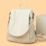 sac cuir marron vintage