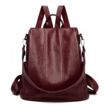 sac a dos cuir femme vintage