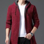 cardigan à capuche pour homme