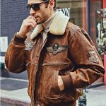 veste vintage cuir