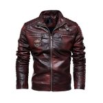 blouson tendance simili PU