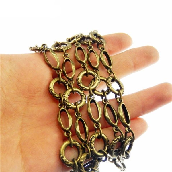 accessoire steampunk chaines à breloques