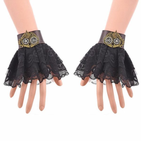 gants steampunk dentelle