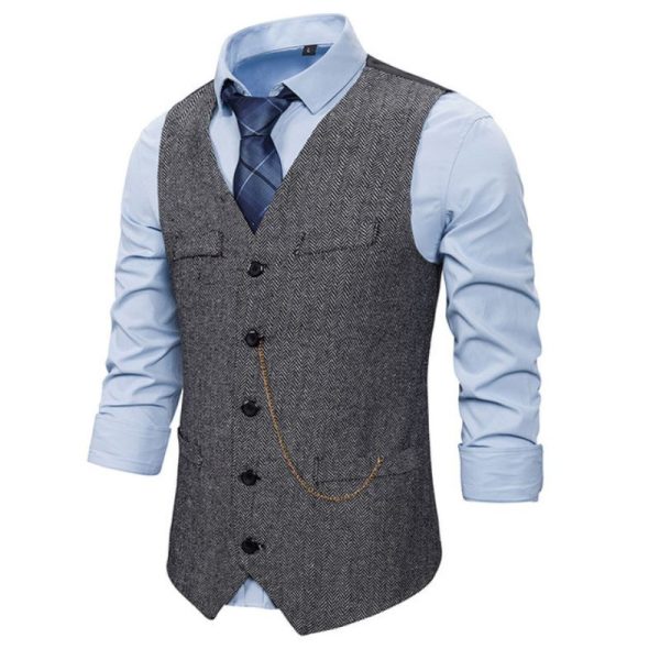 gilet de costume homme élégant