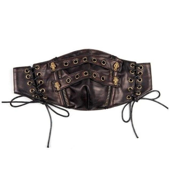 masque steampunk cuir