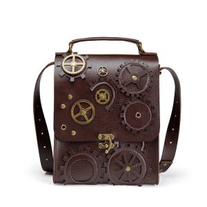 sac cuir vintage