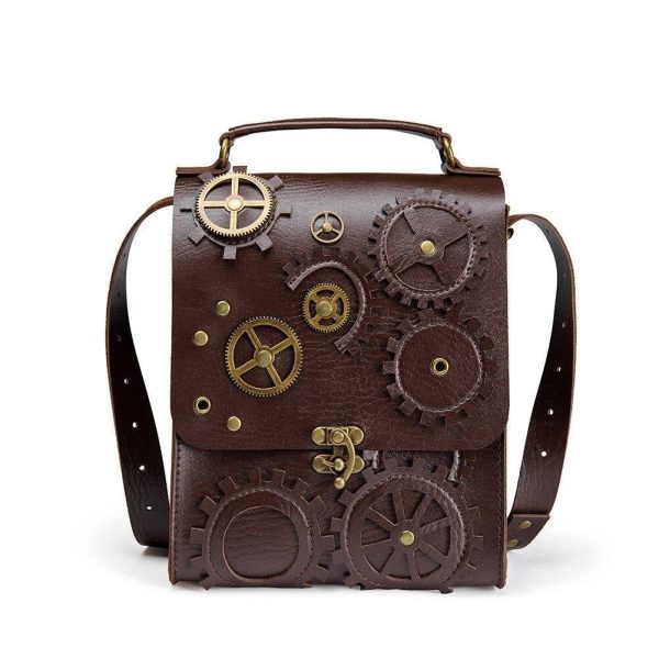 sac cuir vintage