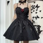 robe steampunk noir