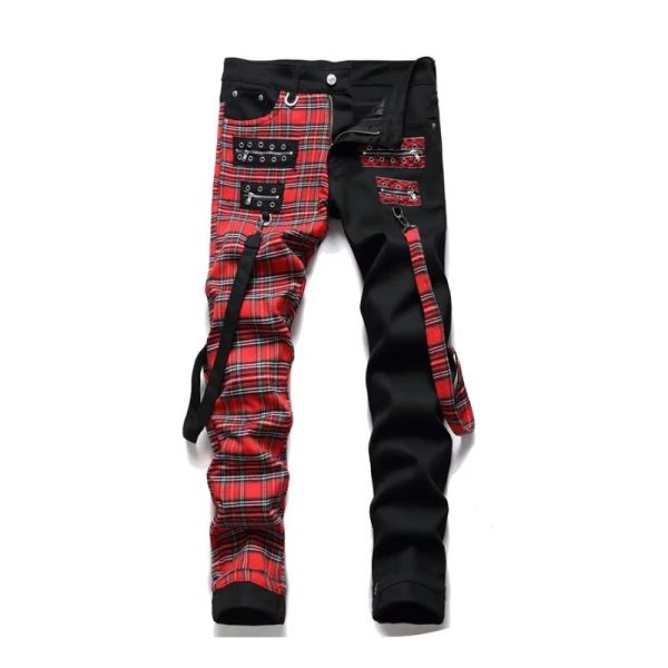 pantalon écossais gothique