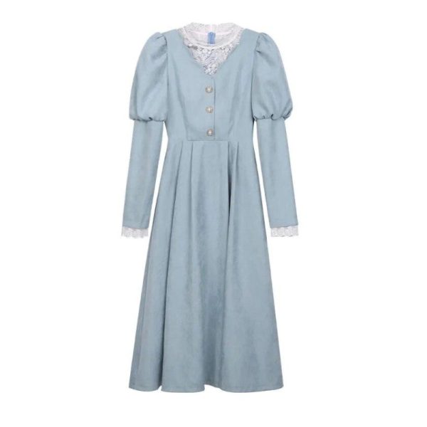 Robe Esprit Vintage bleue
