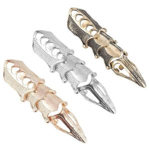 bague armure steampunk