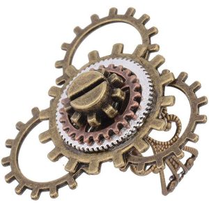 bague rouage steampunk
