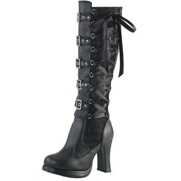 bottes steampunk gothique