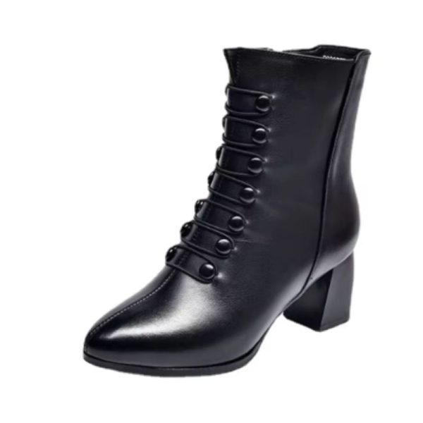 bottines steampunk noir
