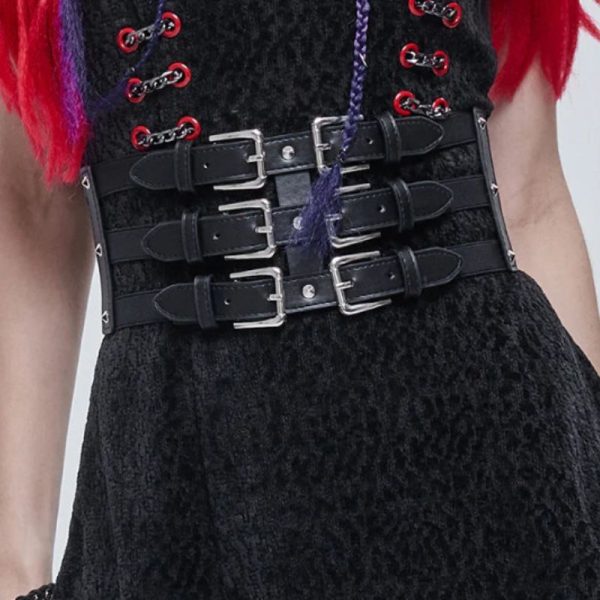 ceinture serre taille gothique