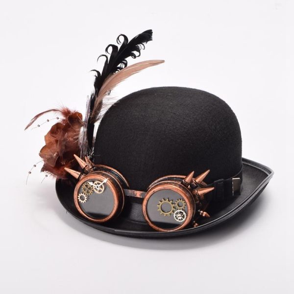 chapeau melon steampunk