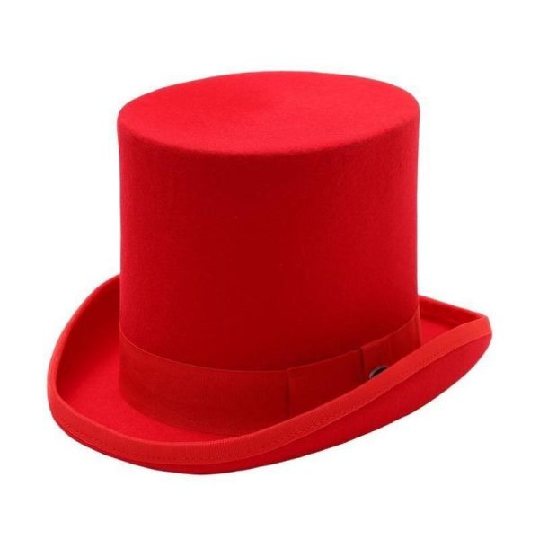 Chapeau Steampunk rouge