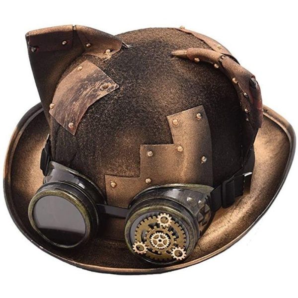 Chapeau Oreille de Chat Steampunk