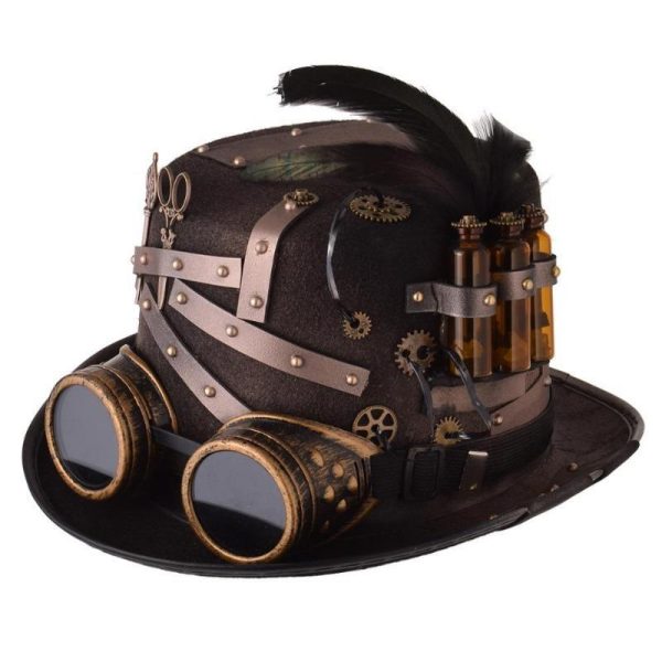 chapeau savant steampunk