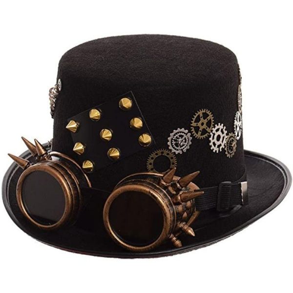 chapeau steampunk engrenage