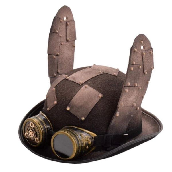 chapeau steampunk oreille de lapin
