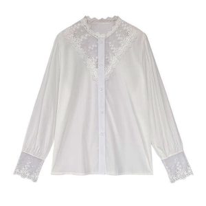 chemise blanche victorienne