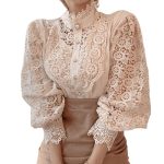 chemisier dentelle victorienne