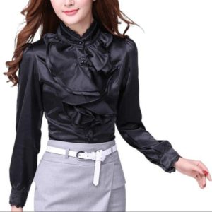 chemise steampunk noire