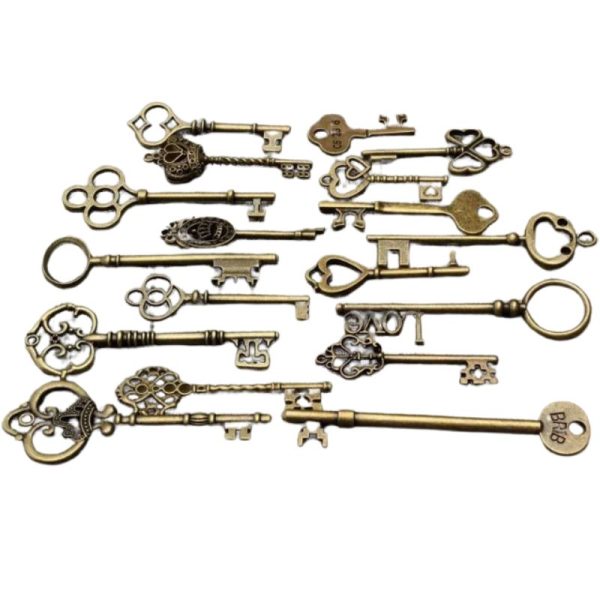 clés steampunk rétro