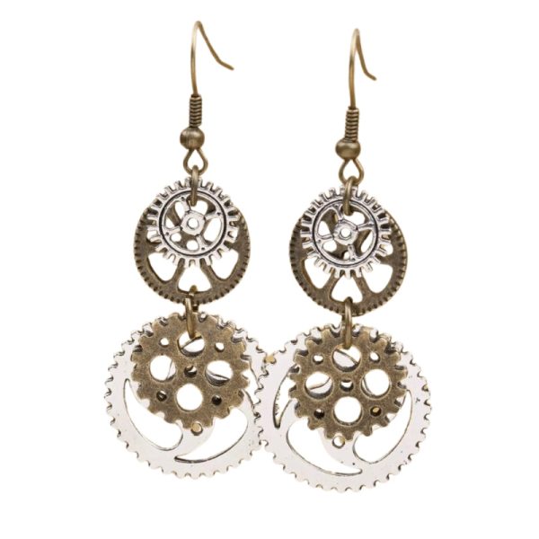 Boucles d'Oreilles Steampunk