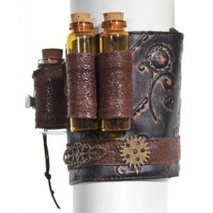 brassard steampunk fiole