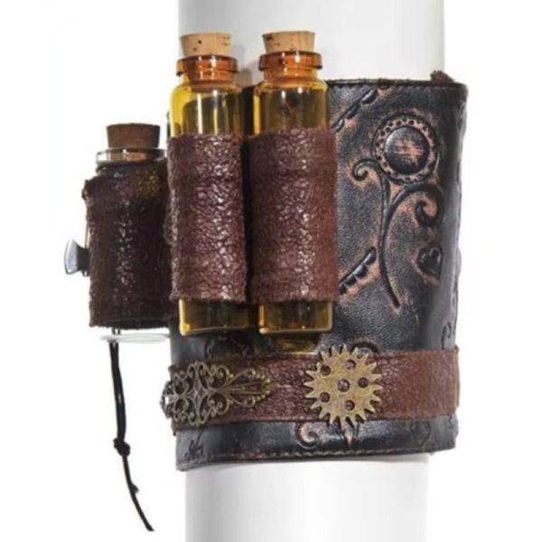 brassard steampunk fiole