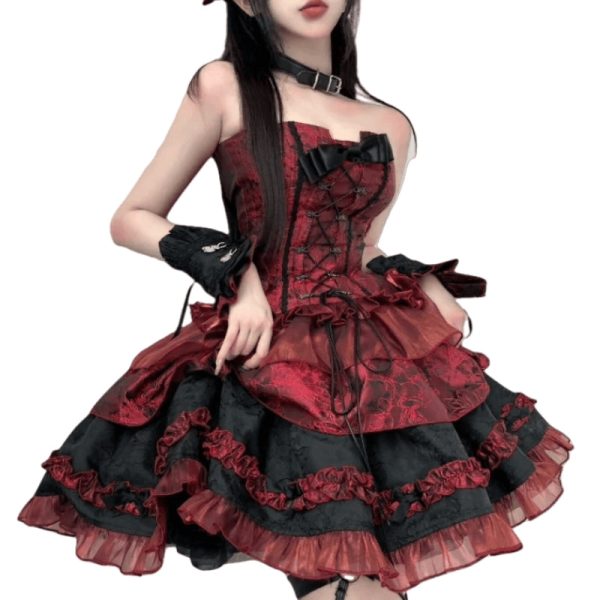 Robe Lolita Rouge classique