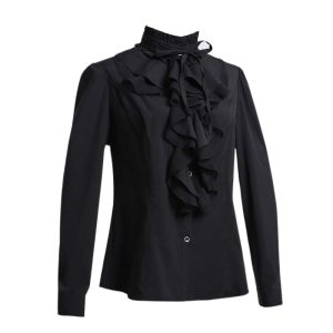 chemise steampunk noire femme