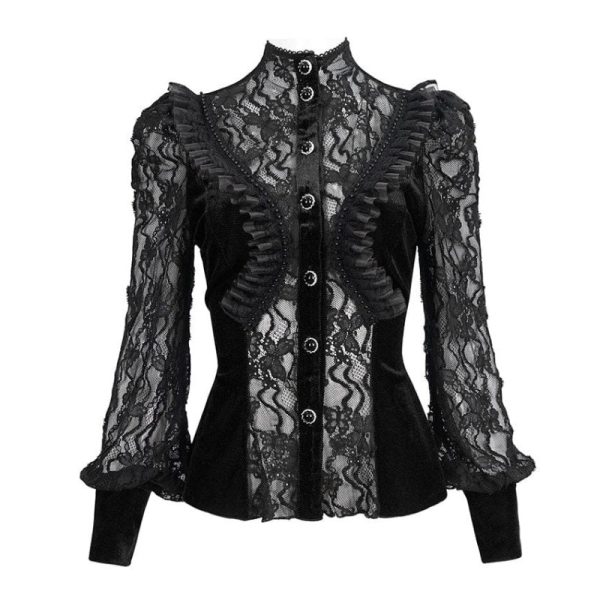 chemisier gothique femme