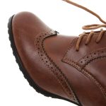 chaussures rétro victoriennes
