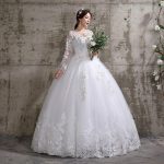 Robe de mariée victorienne chic