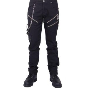 pantalon steampunk gothique chaîne