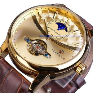 montre phase de lune homme