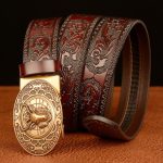 ceinture noire style cowboy