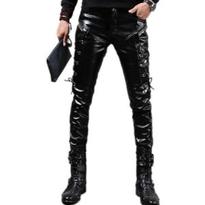 pantalon gothique simili homme