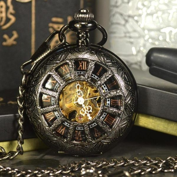 montre à gousset steampunk
