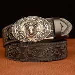 boucle métal western