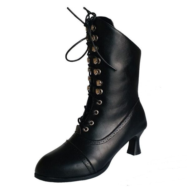 bottines victoriennes chic