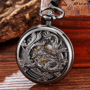 montre à gousset steampunk