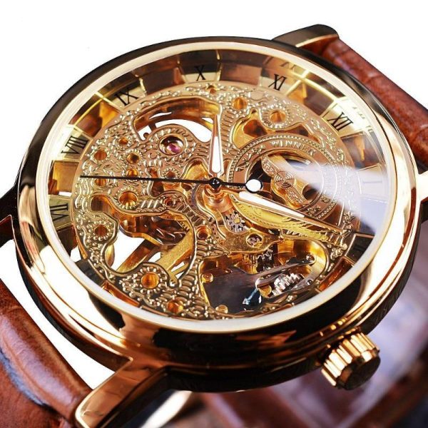 montre homme squelette