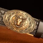 ceinture cuir western